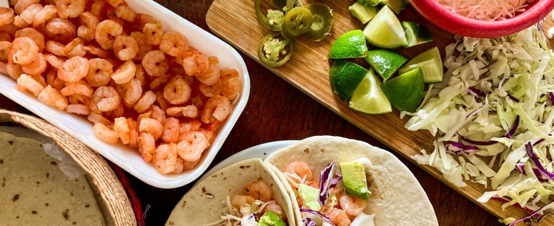 Quick and Easy15-Minute Spicy Shrimp Wraps